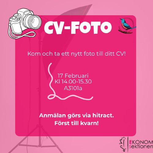 CV-fotografering