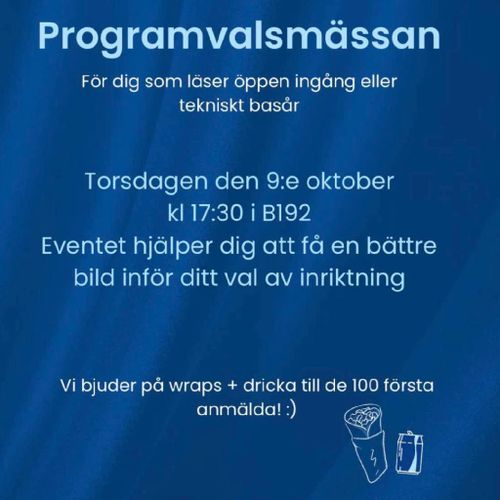 Programvalsmässa