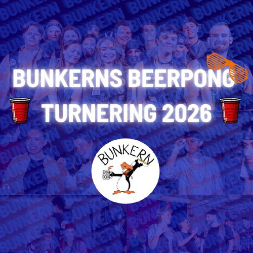 Bunkerns Beerpong turnering 2026
