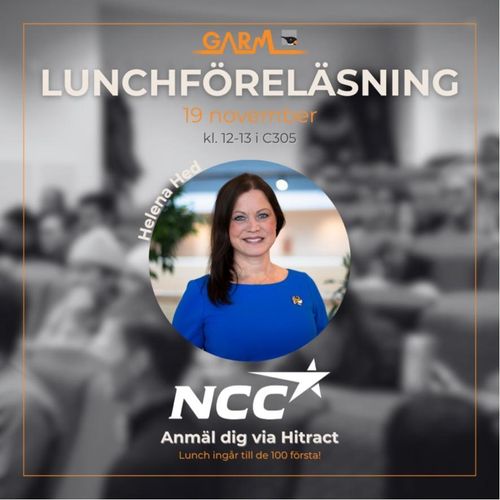 Lunchföreläsning med NCC