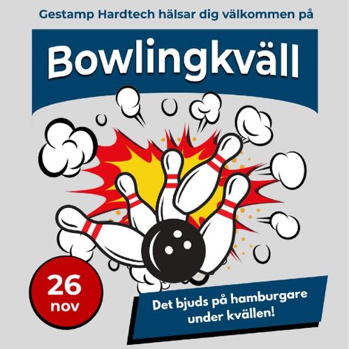 Bowlingkväll med Gestamp Hardtech