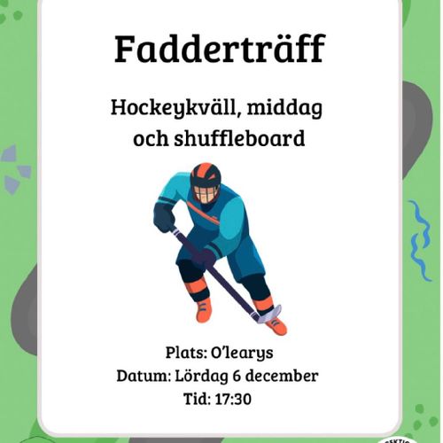 Fadderträff