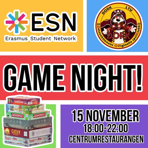 DORK + ESN - GAME NIGHT